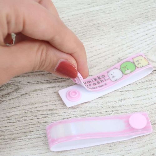 名札 ネームタグ サンエックス すみっコぐらし ピンク 新入学 アイプランニング 入園 新学期準備 目印