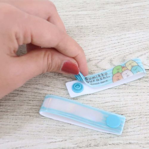 名札 ネームタグ すみっコぐらし ブルー 新入学 アイプランニング サンエックス