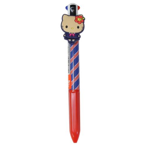 ハローキティ グッズ ボールペン キャラクター マスコット付き4色