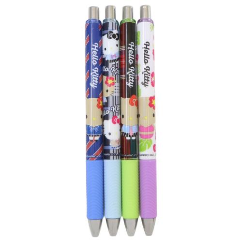 ハローキティ ゲルペン4本パック ボールペン ブレザー サンリオ