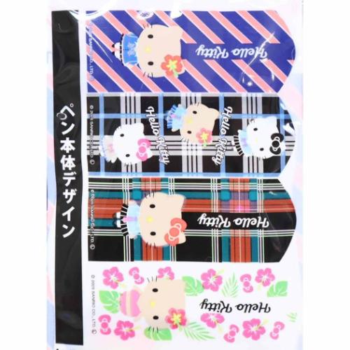 ハローキティ ゲルペン4本パック ボールペン ブレザー サンリオ