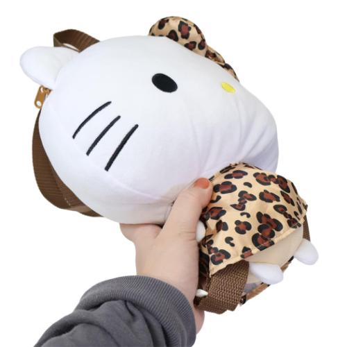 リュック ぬいぐるみリュック ハローキティ ぎゃるりーぬ レオパード