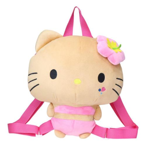 ハローキティ 水着 サーフボード日焼けキティー ぬいぐるみリュック リュック ぬいぐるみリュック ぎゃるりーぬ 水着 ハローキティ