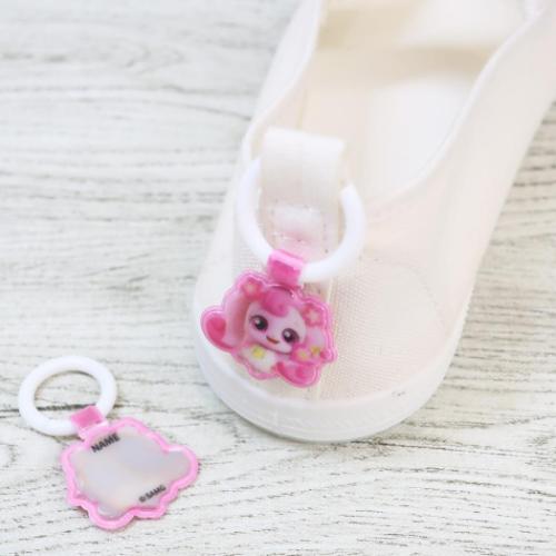 靴用名札 シークレットキャッチ！ティニピン シューズタグ ハチュピン アイプランニング