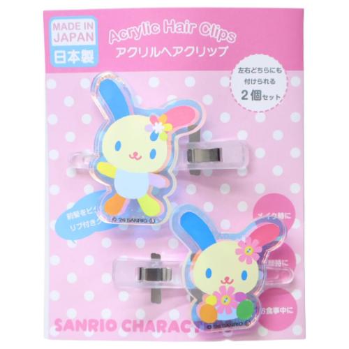しずくちゃん ボンボンドロップ前髪クリップ 2個セット ヘアアクセ
