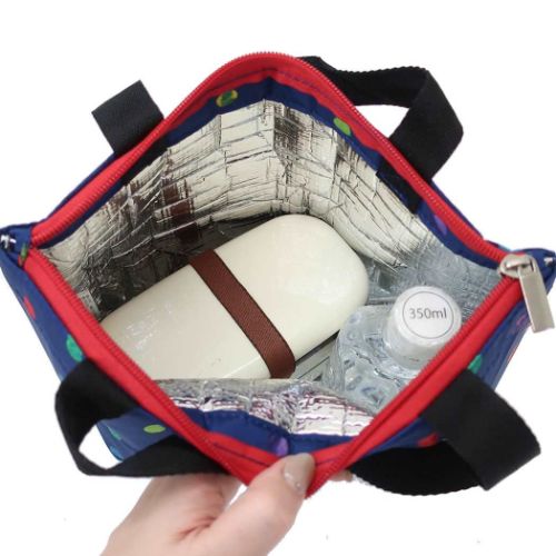 はらぺこあおむし グッズ トートバッグ 絵本キャラクター 保冷ミニトート ドット柄