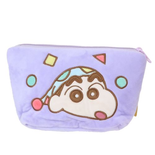 Yahoo! Yahoo!ショッピング(ヤフー ショッピング)クレヨンしんちゃん グッズ コスメポーチ アニメキャラクター ボア舟形ポーチ パジャマ