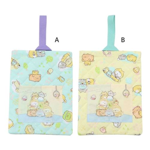 すみっコぐらし グッズ キルトシューズケース キャラクター 体育館靴入れ 新入学 サンエックス
