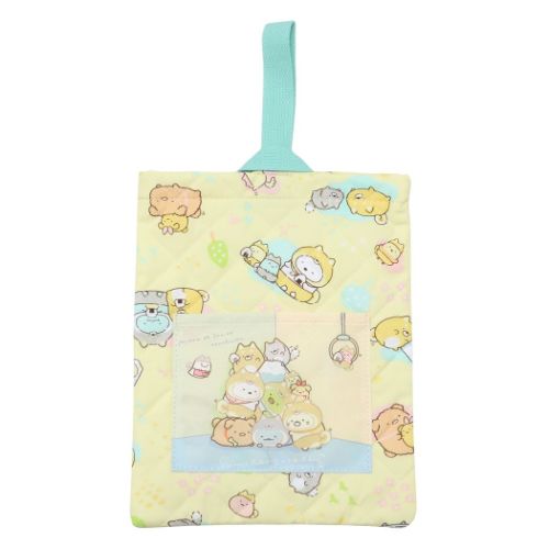 すみっコぐらし グッズ キルトシューズケース キャラクター 体育館靴入れ 新入学 サンエックス