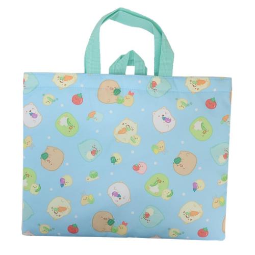レッスンバッグ ジュニアお稽古かばん すみっコぐらし サンエックス ブルー 新入学 アイプランニング