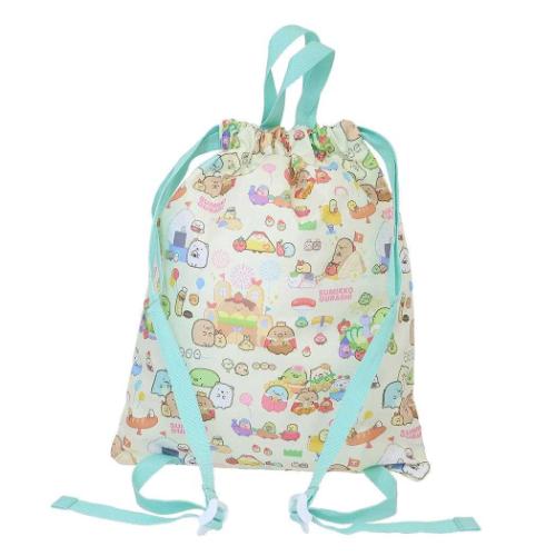 すみっコぐらし ナップサック 体操服かばん クリーム 新入学 サンエックス アイプランニング