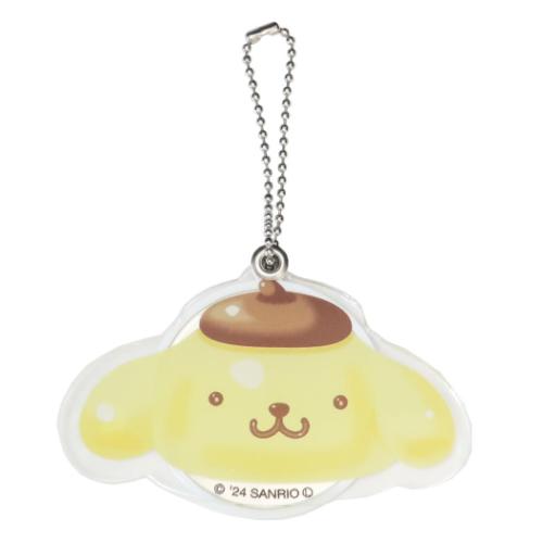 ポムポムプリン グッズ 手鏡 サンリオ キャラクター スライドミラーS