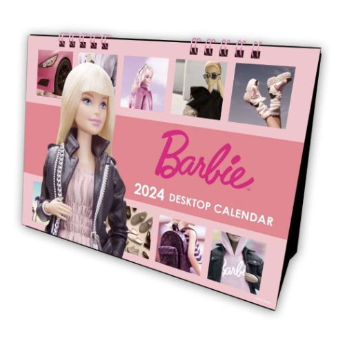 バービー 2024Calendar 2024年 卓上カレンダー Barbie インロック