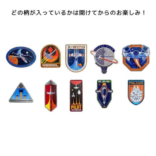 スターウォーズ ピンバッチ ピンズ ブラインドピンバッジA 全10種の内どれか1個 スターウォーズ