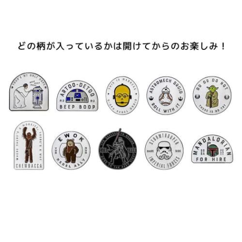 STAR WARS（スター・ウォーズ） STAR WARS SAGA キャラクター ピンズ
