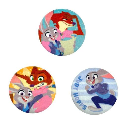 ブラインドふわふわ缶バッジ 全12種 12個入セット ズートピア2 缶