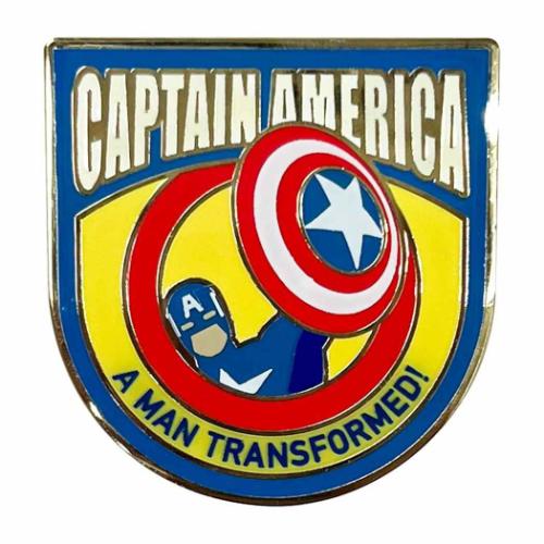 キャプテンアメリカ グッズ ピンズ MARVEL キャラクター ピンバッジ3個