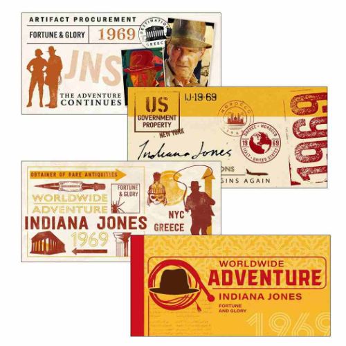 インディ・ジョーンズ 映画 メモ帳 チケット風メモ : キャラクターの