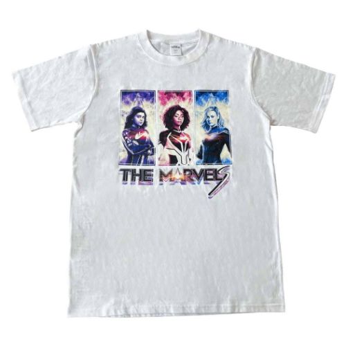 ザ　マーベルズ tシャツ 劇場版　L MARVEL（マーベル） T-SHIRTS Lサイズ マーベルズ Tシャツ インロック