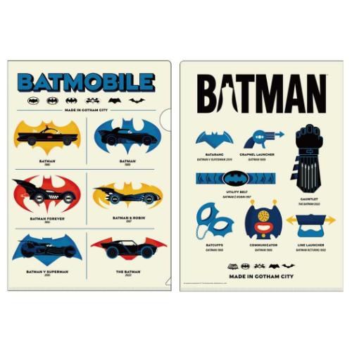 バットマン キャラクター A4クリアファイル クリアファイルセット 85