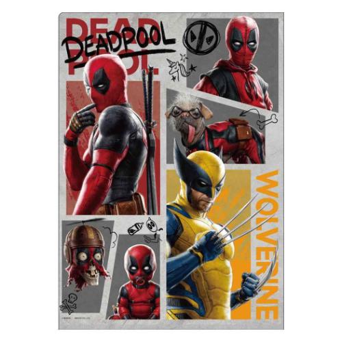 MARVEL デッドプール＆ウルヴァリン ポケットファイル Wポケット