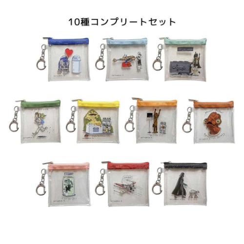 クリアポーチ ブラインドポーチ 全10種 10個入セット スターウォーズ