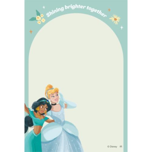 ディズニープリンセス グッズ メモ帳 キャラクター パタパタメモ