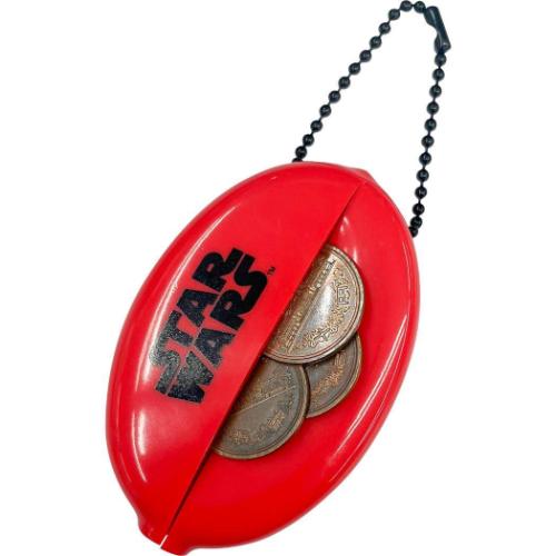 美品　COACH × starwars コラボコインケース COACH】コーチ スムースレザー スターウォーズ コラボ MAY THE