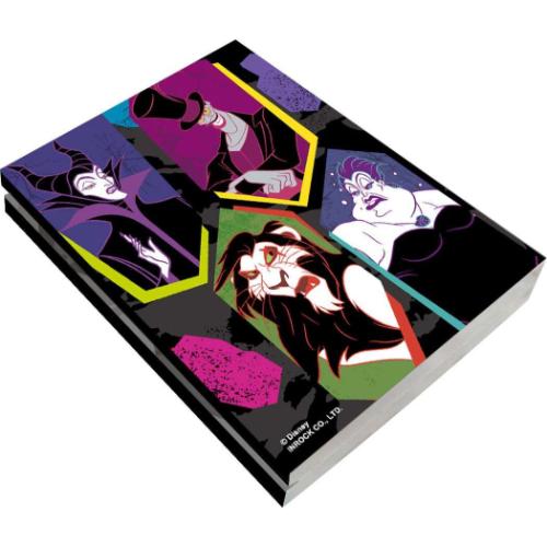 ディズニーヴィランズ メモ帳 Power Word Villains パタパタメモ