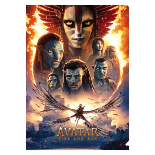 クリアフォルダー アバター ファイヤーアンドアッシュ メタリック