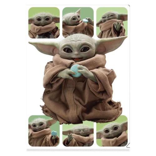 スターウォーズ マンダロリアン アンド グローグー クリアフォルダー