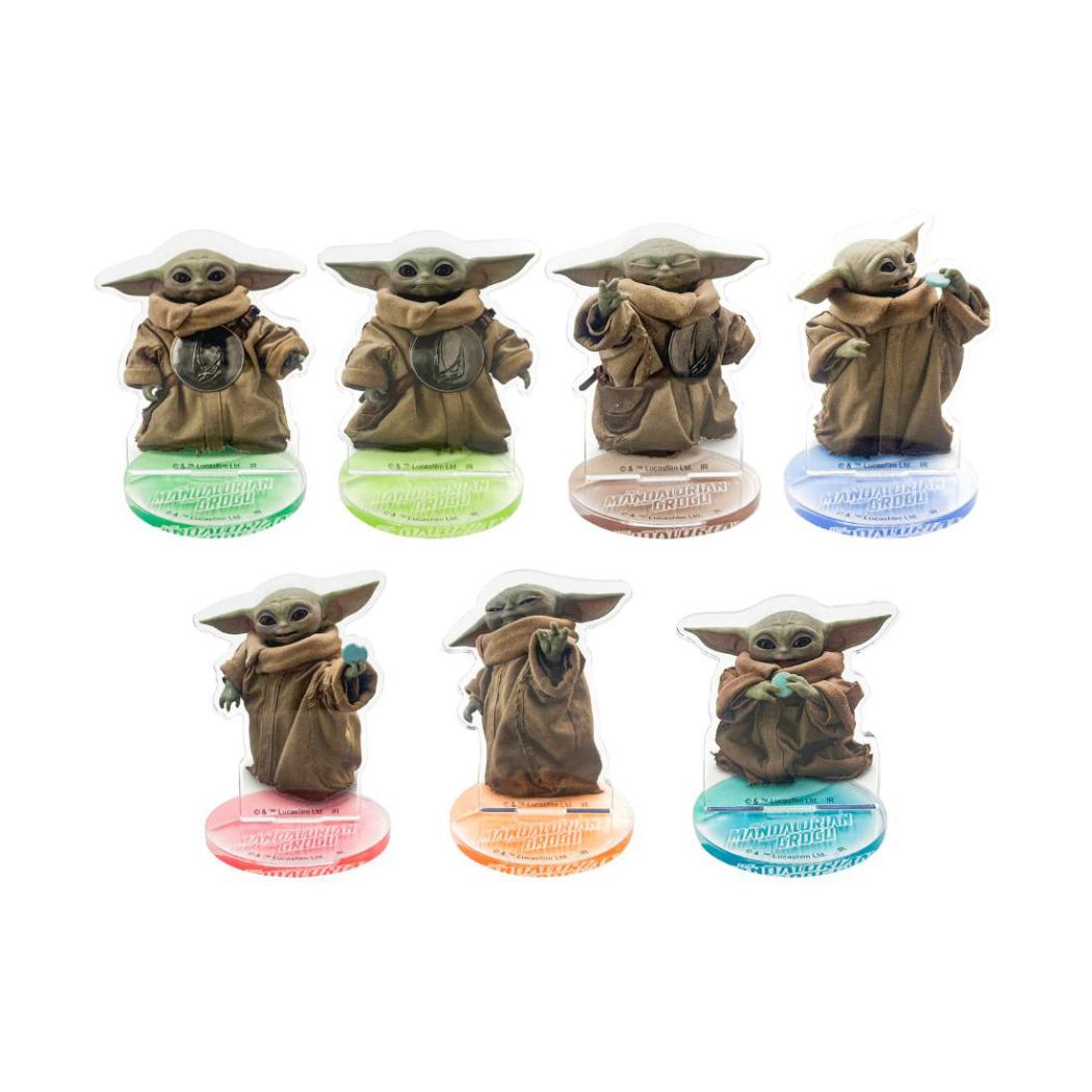 マンダロリアン&グローグー アクスタ 7種セット BOX 未開封 スターウォーズ マンダロリアン アンド グローグー アクスタ