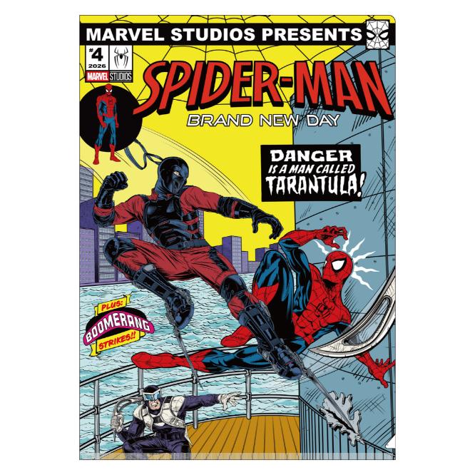 スパイダーマン：ブランド・ニュー・デイ クリアフォルダー クリア