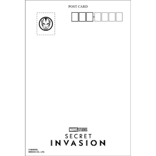 POSTCARD ポストカード シークレット・インベージョン MARVEL Secret Invasion インロック コレクション文具 キャラクター