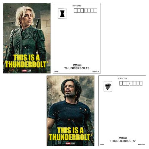 MARVEL（マーベル） ポストカード サンダーボルツ 缶ケース入り