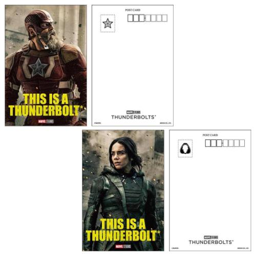 MARVEL（マーベル） ポストカード サンダーボルツ 缶ケース入り