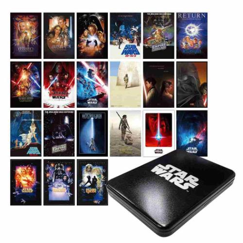 STAR WARS（スター・ウォーズ） グッズ ポストカード キャラクター 缶