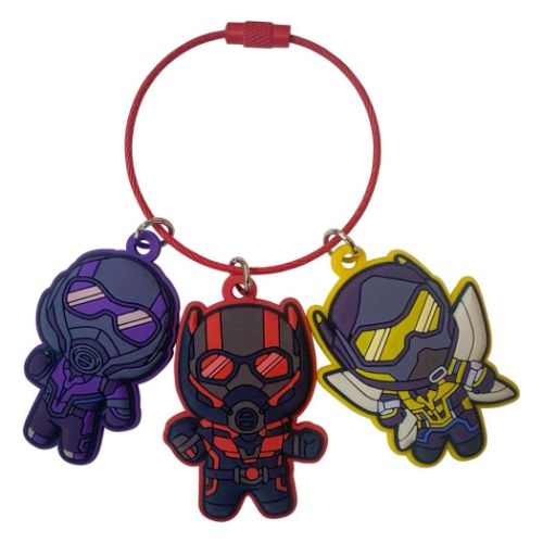 新品。激レア！アントマンとワスプ キーホルダー MARVEL アントマン＆ワスプ クアントマニア キーリング ラバー