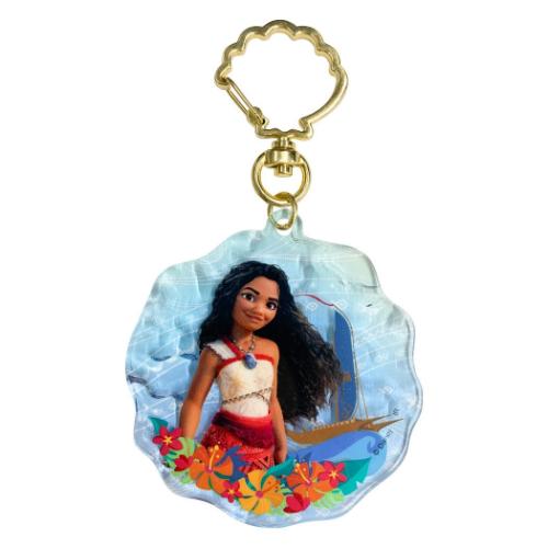 モアナと伝説の海 キーホルダー モアナと伝説の海2 波型アクリル 