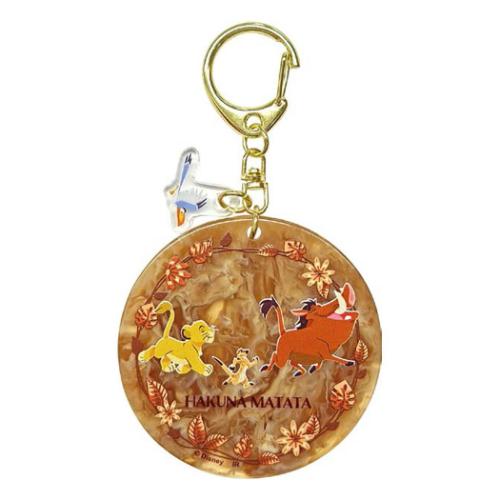 マーブルアクリルキーホルダー ライオンキング キーホルダー