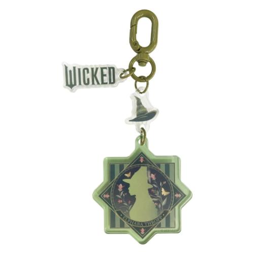 WICKED キャラクターキーホルダーセット ウィキッド ふたりの魔女 映画キャラクター キーリング ペア