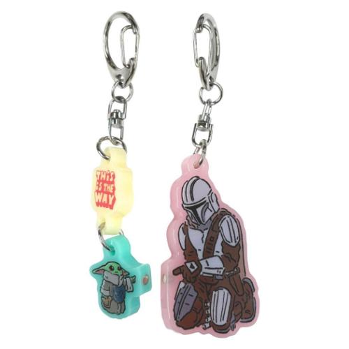 STAR WARS（スター・ウォーズ） キーホルダー マンダロリアン アンド