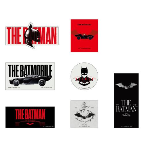 バットマン ステッカーセット DCコミック シール キャラクター THE BATMAN｜cinemacollection