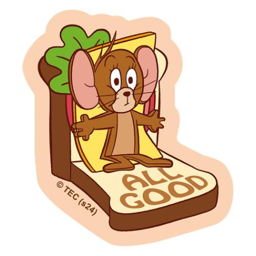 ダイカットシール マットステッカーセット トムとジェリー ワーナー