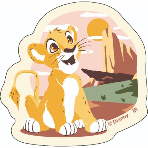 ステッカー ステッカーセット ライオンキング インロック ディズニー