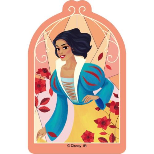 ダイカットシール ステッカーセット 5枚入り 実写 白雪姫 ディズニー