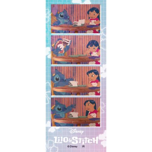 リロ＆スティッチ グッズ ダイカットシール キャラクター ホログラム