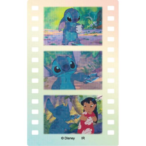 リロ＆スティッチ グッズ ダイカットシール キャラクター ホログラム
