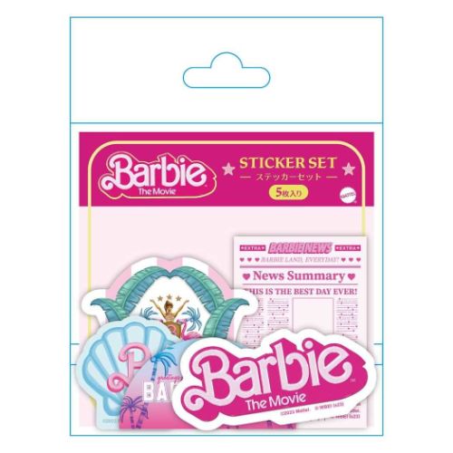 Barbie（バービー） グッズ ダイカットシール キャラクター ステッカー