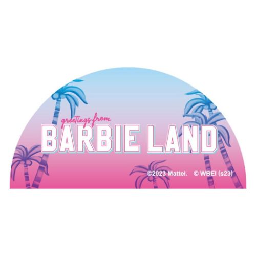 Barbie（バービー） グッズ ダイカットシール キャラクター ステッカー